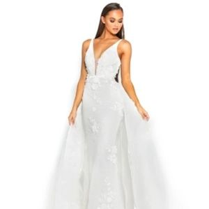 Portia and Scarlett PS1965S WHITE Dress